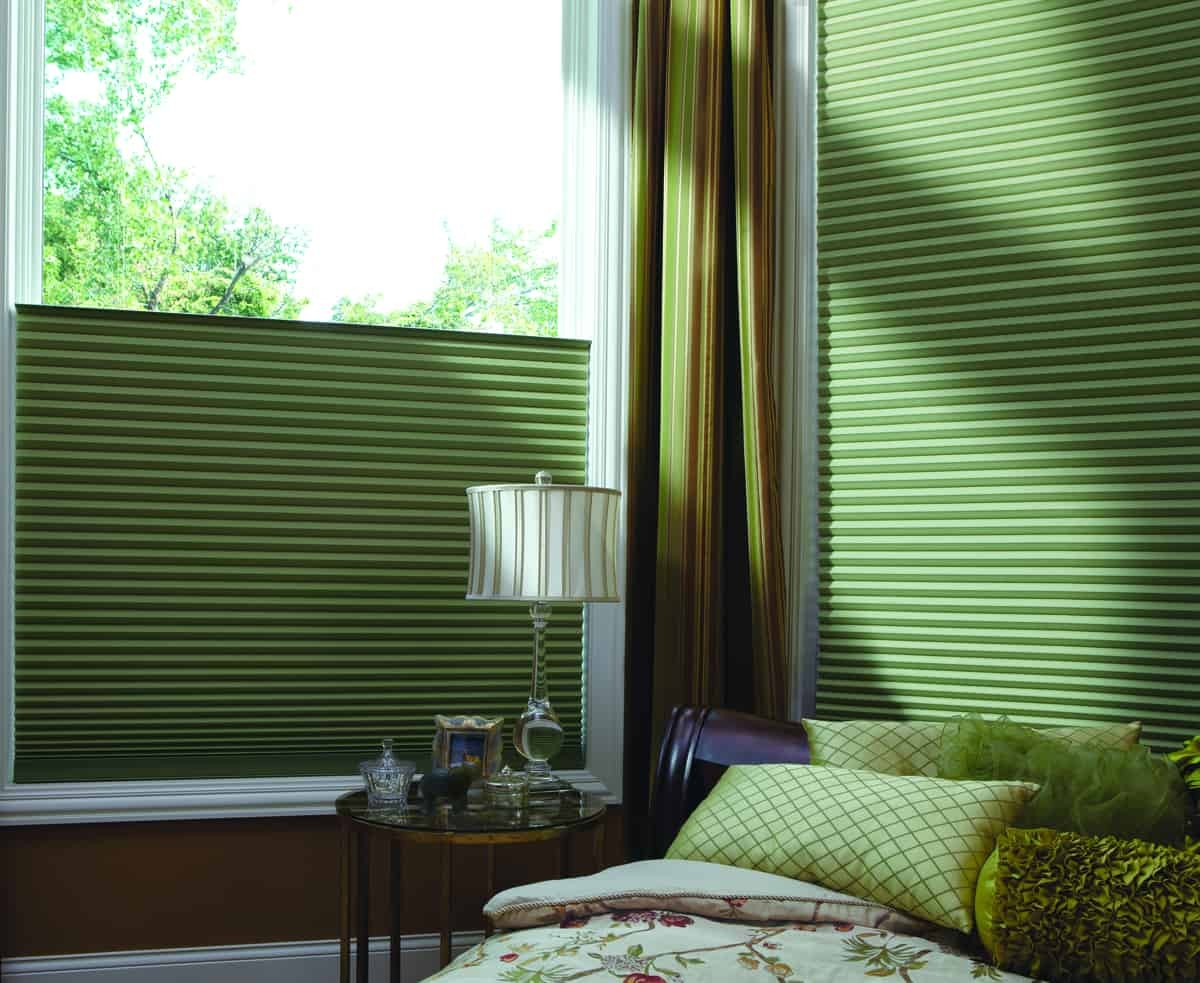 Duette® Honeycomb Shades near Virginia Beach, Virginia (VA) with interesting lines, beautiful colors, and more.